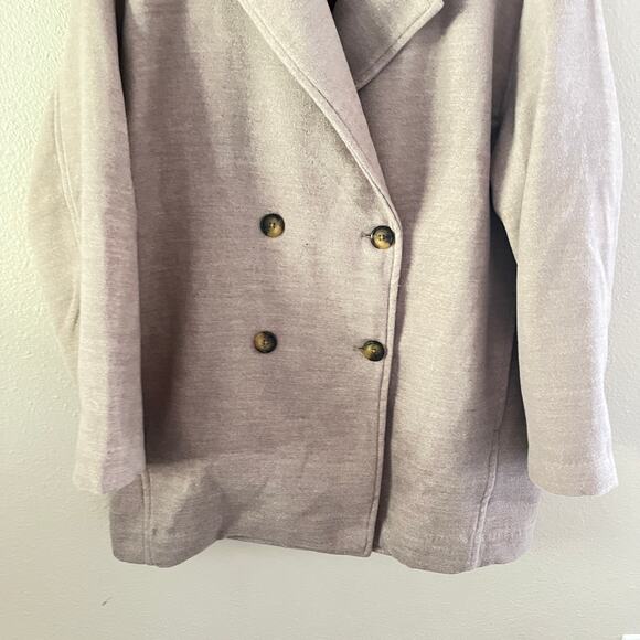 Free People Hannah Slouchy Blazer Jacket camel Oversized - Picture 10 of 13